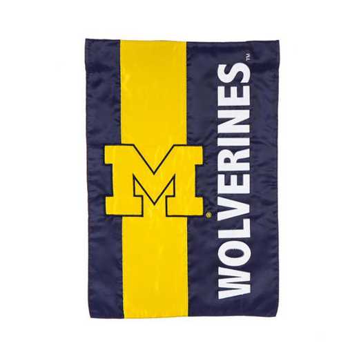 16SF920: EG Michigan  Embellished Garden Flag